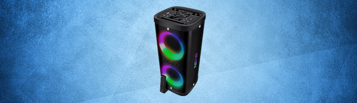 SVEN PS-930 portable audio system — your bright party with dancing and karaoke