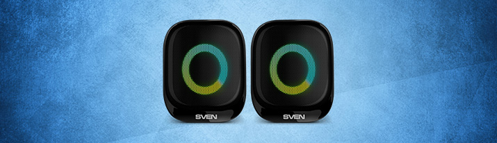 SVEN G345 speaker system — vivid character in a small case