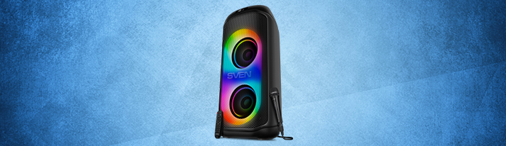 SVEN PS-1050 speaker system — sound that unites: karaoke, parties and mood
